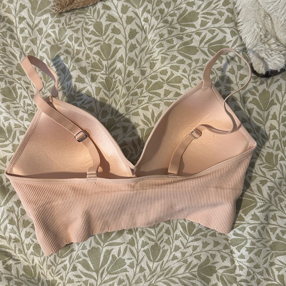 NWOT Ribbed Adjustable Bra Set - Picture 5 of 7